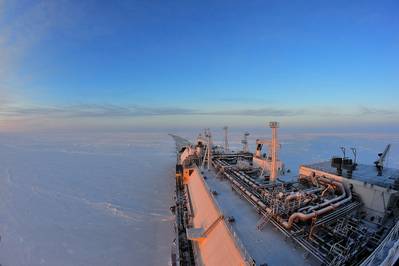 Icebreaking LNG carrier Christophe de Margerie (Photo: ABB)