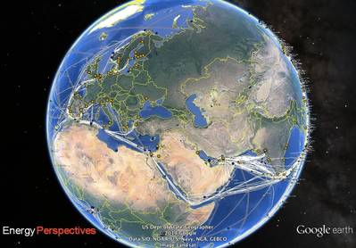 Illustration of iGIS/LNG global analytics tracking