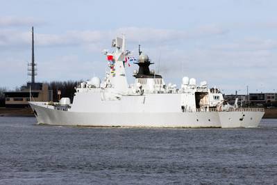 File Image: A chinese arship gets underway for patrol. Image Credit: AdobeStock / © VanderWolfe