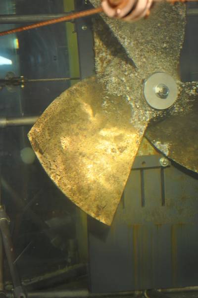 Tech File: Ship Propeller Cleaning With Non-Abrasive