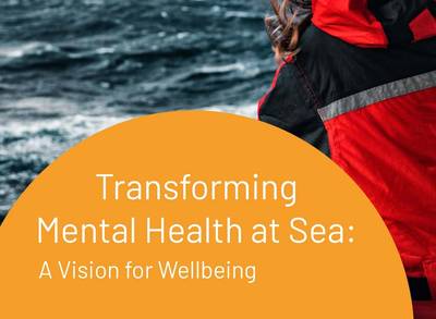 IMarEST has published a complimentary guide for ship managers entitled "Transforming Mental Health at Sea." Credit: IMarEST