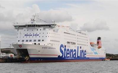 In 2008 Stena Germanica (ex Stena Hollandica) was one of the first vessels to be covered by a MacGregor Onboard Care agreement (Photo: Stena Line)