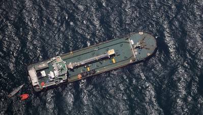 In March fuel tanker Aris 13 was attacked by armed pirates off the coast of Somalia (Photo: EU NAVFOR)