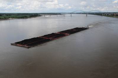 An Inland Pushboat moves its cargo to market (file photo)