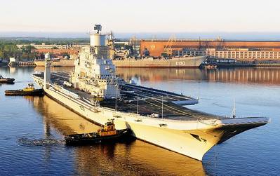 INS Vikramaditya: Photo credit CCL Sevmash Shipyard