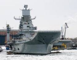 INS Vikramaditya: Photo credit Russian Navy 