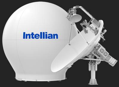 Intellian’s v240MT antenna (Image: Intellian)