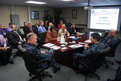 Virtual Desktop Presentation: Photo credit USN