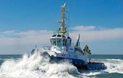 Iskes tug Ginger (Photo: Iskes Towage and Salvage)