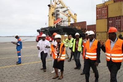      Ivory Coast's Port of San Pedro (courtesy of sanpedro-portci.com)