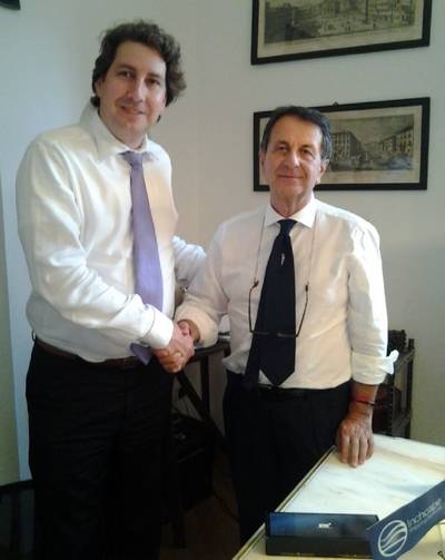 Jan-Hein Dissel, Andrea Palumbo: Photo credit Inchcape