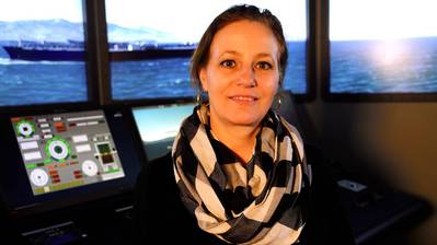 Jennifer Norwood, Assistant Professor of Marine Transportation (Photo: Maine Maritime Academy)