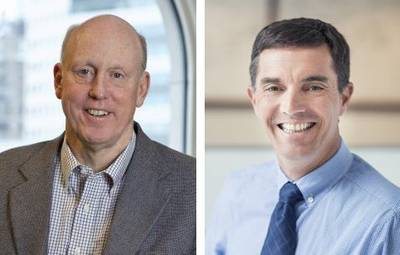 Rod Jones (left) and Louis Martel (right) (Photo: CSL Group)