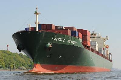Kaethe C. Rickmers: Photo courtesy Port of Hamburg