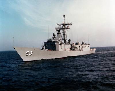USS Kauffman: Photo credit USN