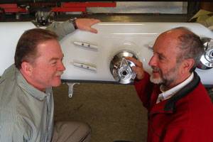 Jay Kiley (left) joins David, Schwartz (right) at GMT Composites, Inc.