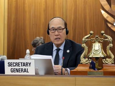 Kitack Lim at MEPC 79 (Source: IMO)