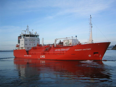 Knutsen OAS Shipping LNG vessel  (Photo: Wärtsilä)