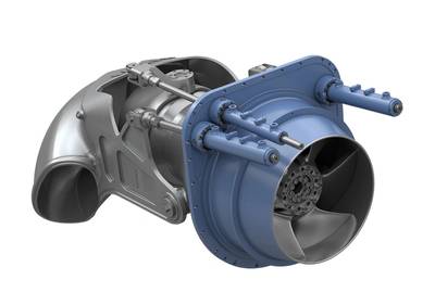 Kongsberg Maritime’s Kamewa waterjet module. © Kongsberg Maritime