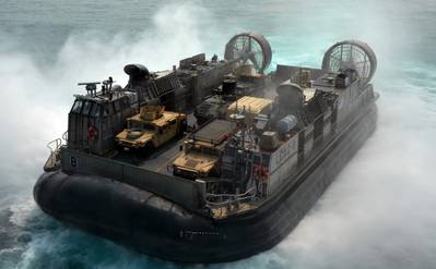 Landing Craft Air Cushion (LCAC) 8: Photo credit USN