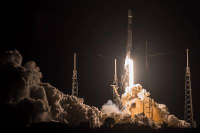 
Launch of Inmarsat's latest I-6 F2 spacecraft from the Cape Canaveral Space Force Station ©Inmarsat