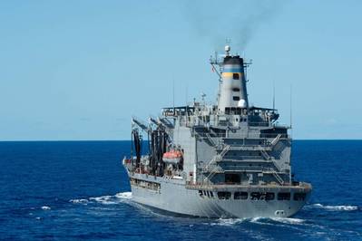 Fleet replenishment oiler USNS Guadalupe (T-AO 200) (U.S. Navy photo by Jeffery L. Southerland)