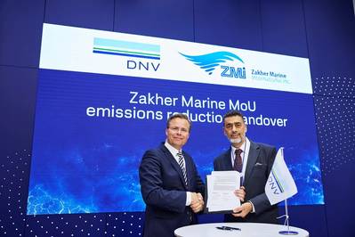 Left: Torgeir Sterri, Senior Vice President, Director Offshore Classification at DNV, Right: Ziad Alfar, Head of Asset Integrity at ZMI