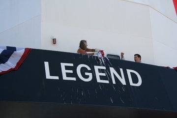 'Legend Christening': Photo credit Crowley