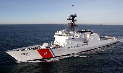 Legend-class cutter: Photo courtesy of USCG