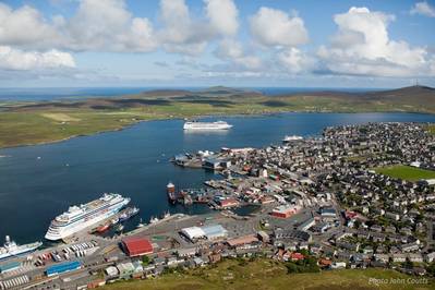 Lerwick Harbour: Photo credit Lerwick Port Authority