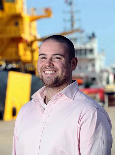Lewis Watt, project engineer. Photo: Ecosse Subsea Systems Ltd.