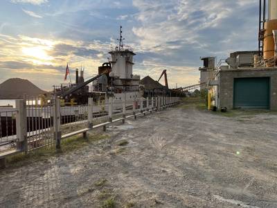 Limestone loading operations on the Great Lakes CREDIT LCA