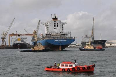 Lisnave Shipyard in Setubal [Credit: Svitzer]