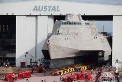 Littoral Combat Ship: Photo credit Austal