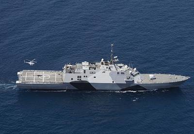 Littoral combat ship USS Freedom (LCS 1). U.S. Navy photo by Tim D. Godbee