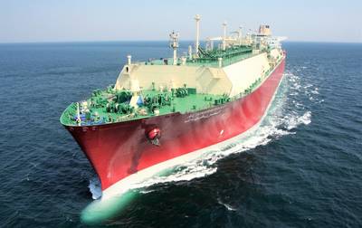 LNG carrier Al Kharaitiyat (Photo: Nakilat)