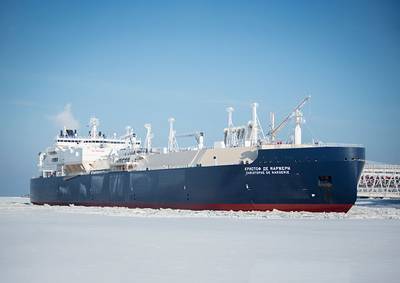 LNG carrier Christoph de Margerie (File photo: SCF Group)