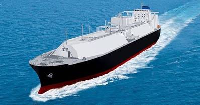 LNG carrier rendering courtesy of MOL
