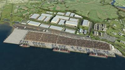 London Gateway Project: Artist's Impression Credit DP World