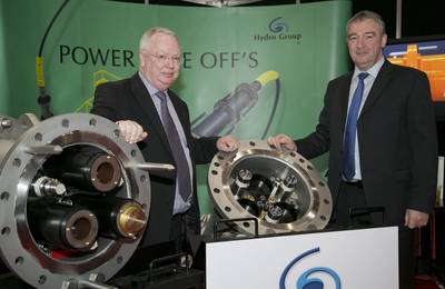 (L-R) Hydro Group MD Doug Whyte and Hydro Group Sales Director Graham Wilkie