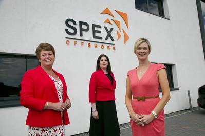 L-R Sylvia Halkerston, Jacqui Duncan and Carole Innes