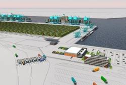 Maasvlakte II Port Project: Image credit Port of Rotterdam