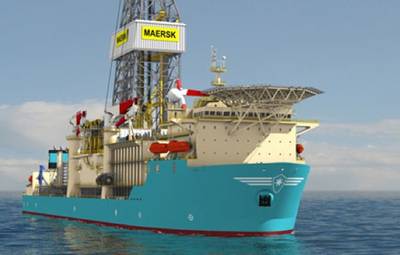 Maersk Drill Ship: Photo courtesy of Maersk Drilling