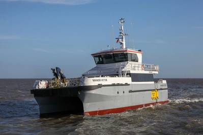 Manor Victor, sister vessel to Wey Feng, also owned and operated by OEG Renewables (Credit: Strategic Marine)