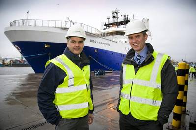 Mark Fotheringham – E+P Director (Maersk) and Barry Macleod – Managing Director UKCS (Bibby Offshore)