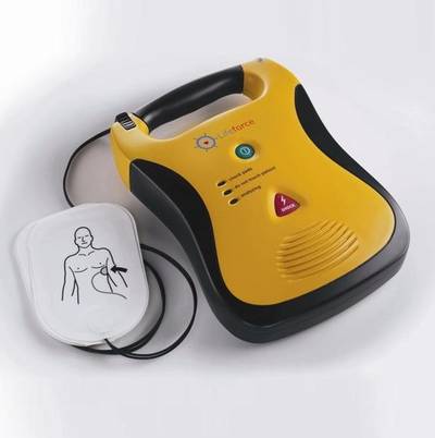 Martek's Lifeforce Marine AED