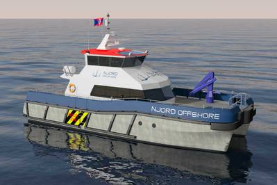 20 metre catamarans designed by ship designer BMT Nigel Gee.