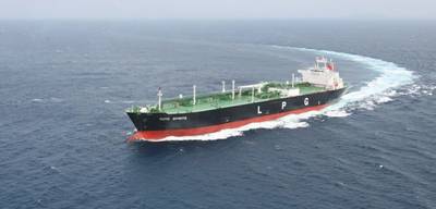 MHI-built LPG carrier: Photo MHI