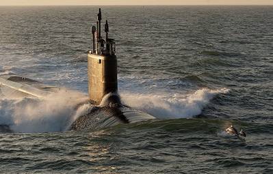 Minnesota (SSN 783), the last of the Block II Virginia-class submarines, delivered today, nearly 11 months ahead of schedule. Photo: Huntington Ingalls Industries