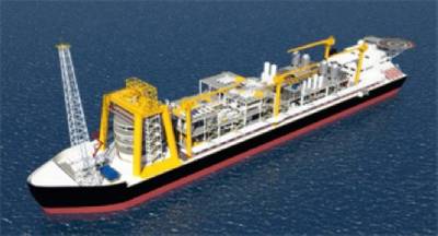 Model HHI FPSO: Image credit HHI